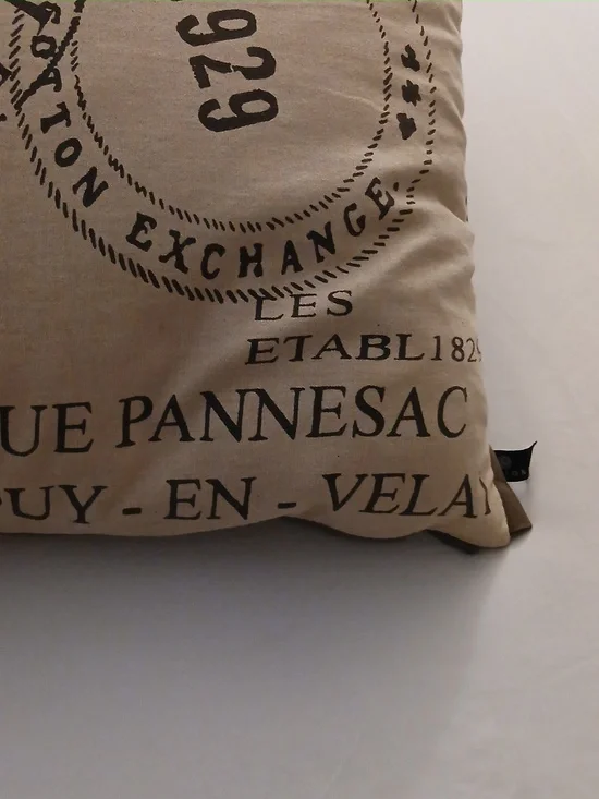 French Script Pillow Set - Picture 8 of 11